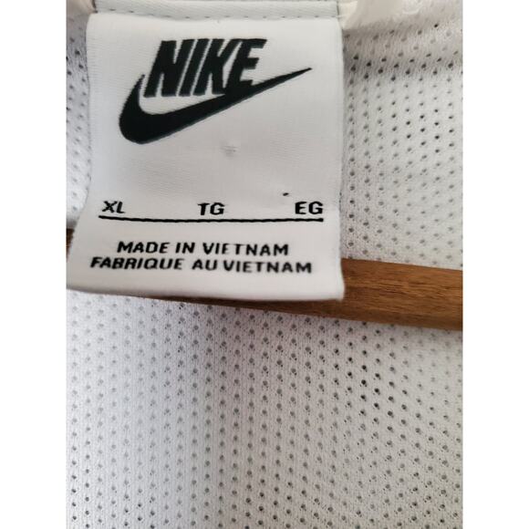 Men's Nike White Ohio State Buckeyes OSU Windrunner Raglan FullZip Hoodie Jacket - Picture 13 of 16